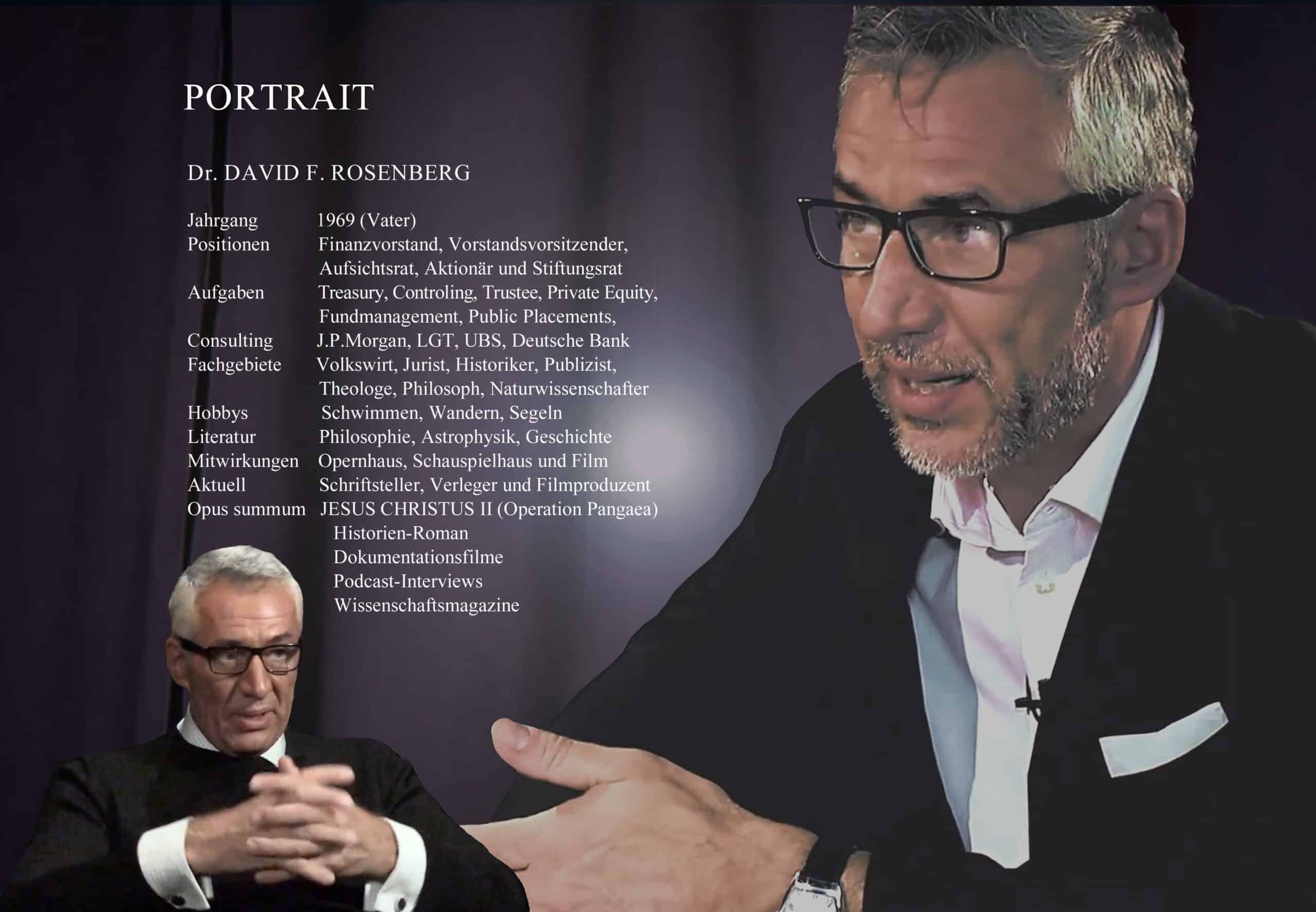 Porträt Dr. David F. Rosenberg
